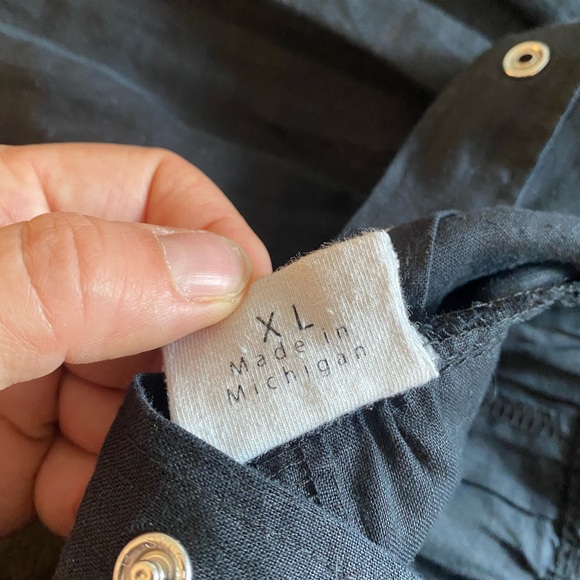 Conscious Clothing Backyard Jumpsuit size XL black - Picture 4 of 9